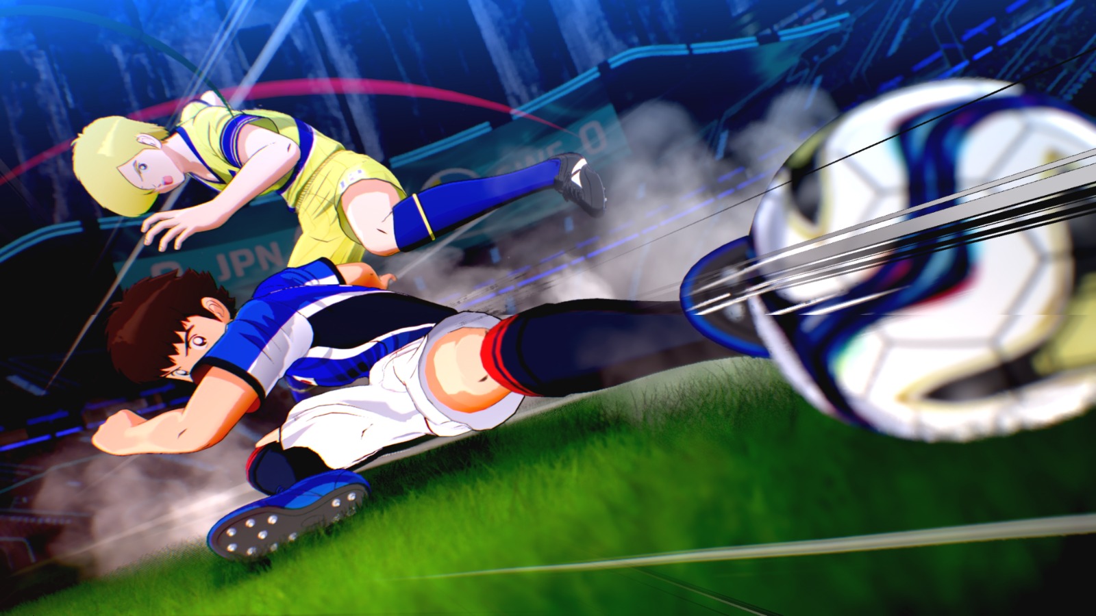 Captain Tsubasa II: World Fighters presenta el partido entre Japón y Tailandia