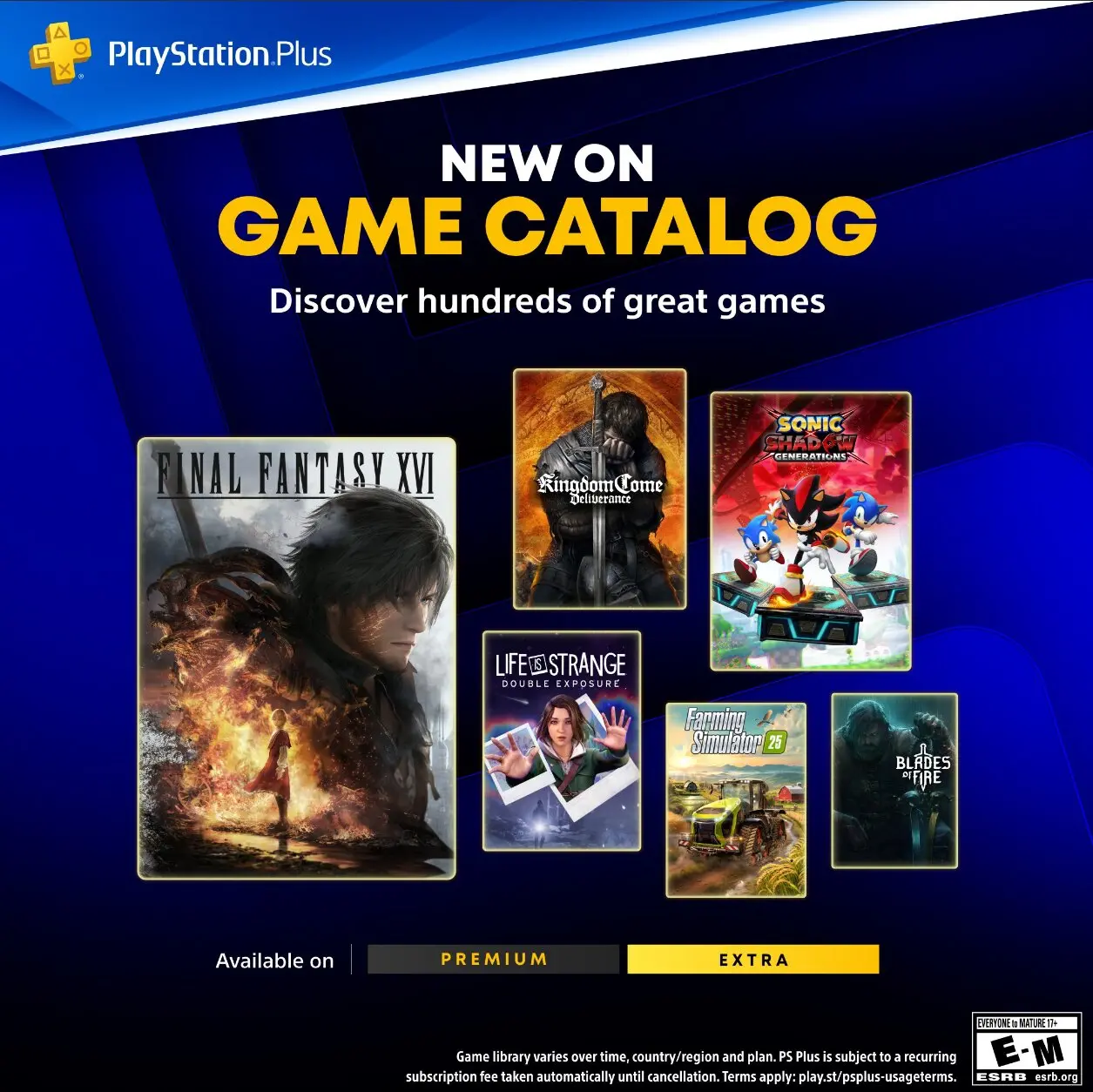 ¡Final Fantasy XVI, Sonic X Shadow y más! en PlayStation Plus de junio 1 PlayStation Plus