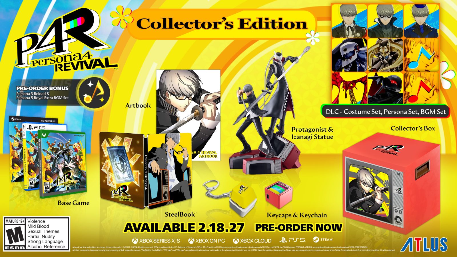 Persona 4 Revival revela sus ediciones especiales 2 Persona 4 Revival
