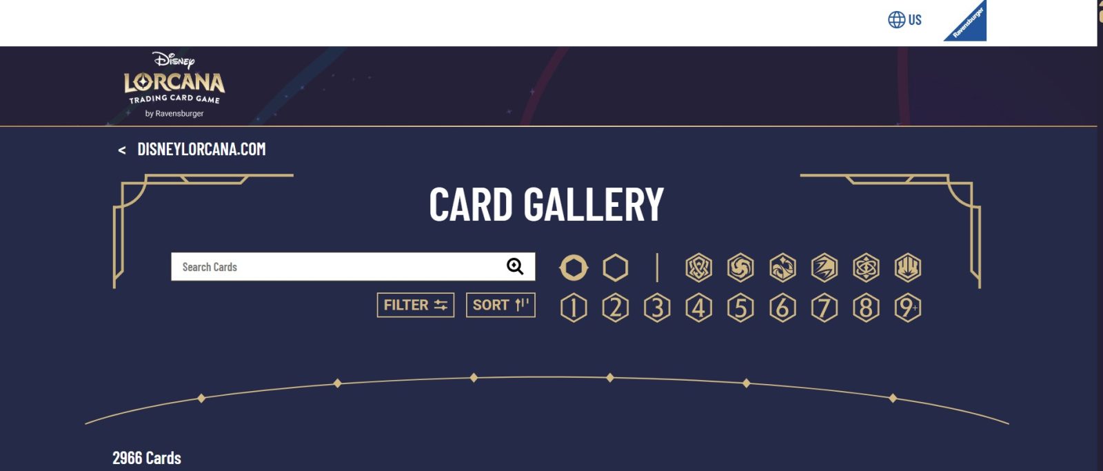 Disney Lorcana: ¡la Card Gallery del TCG ya está en la Web! 1 Disney Lorcana Card Gallery TCG