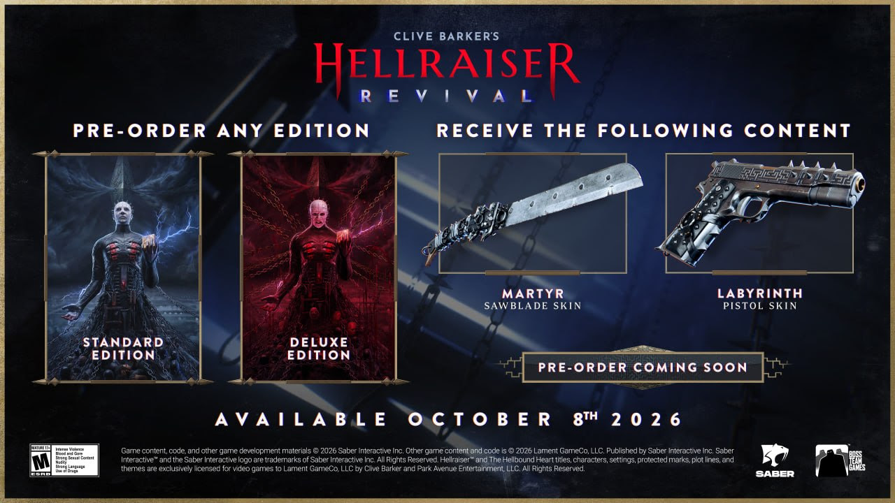 Clive Barker's Hellraiser Revival ya tiene fecha de estreno 1 Clive Barker's Hellraiser