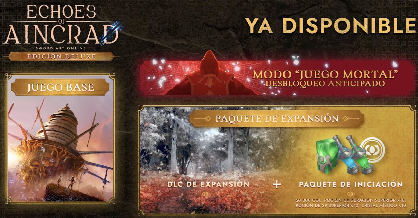 Bandai Namco estrena Echoes of Aincrad para consolas de nueva generación y PC 6 Echoes of Aincrad