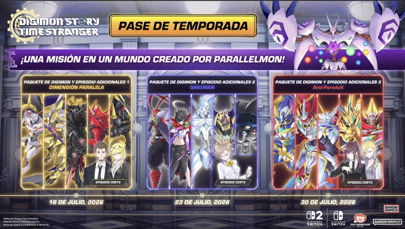 DIGIMON STORY TIME STRANGER ya está disponible para Nintendo Switch 2 8 DIGIMON STORY TIME STRANGER ya está disponible para Nintendo Switch 2 5
