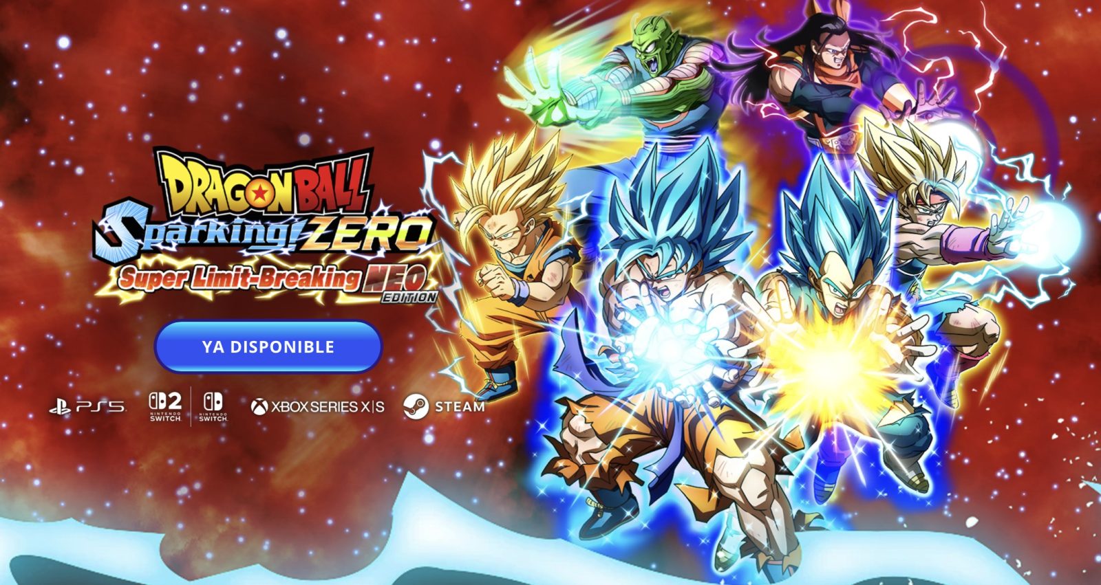 Dragon Ball: Sparking! ZERO desata la expansión "Super Limit-Breaking NEO" 3 Sparking! ZERO