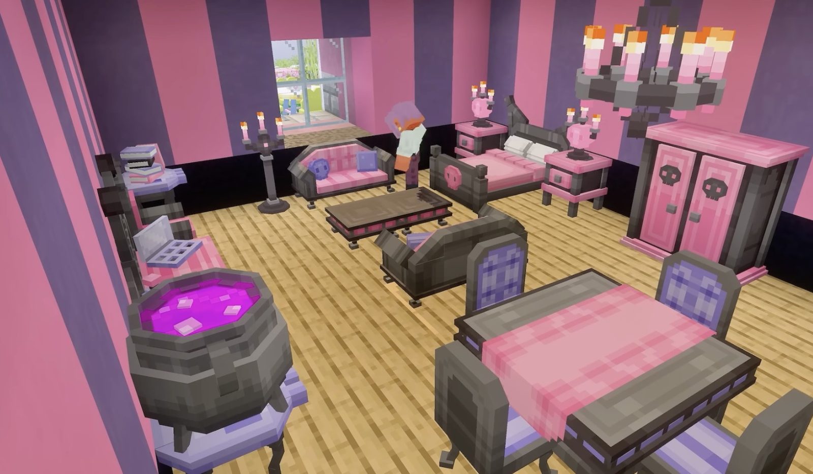 Minecraft recibe el DLC de Hello Kitty y sus Amigos en Switch 3 Hello Kitty