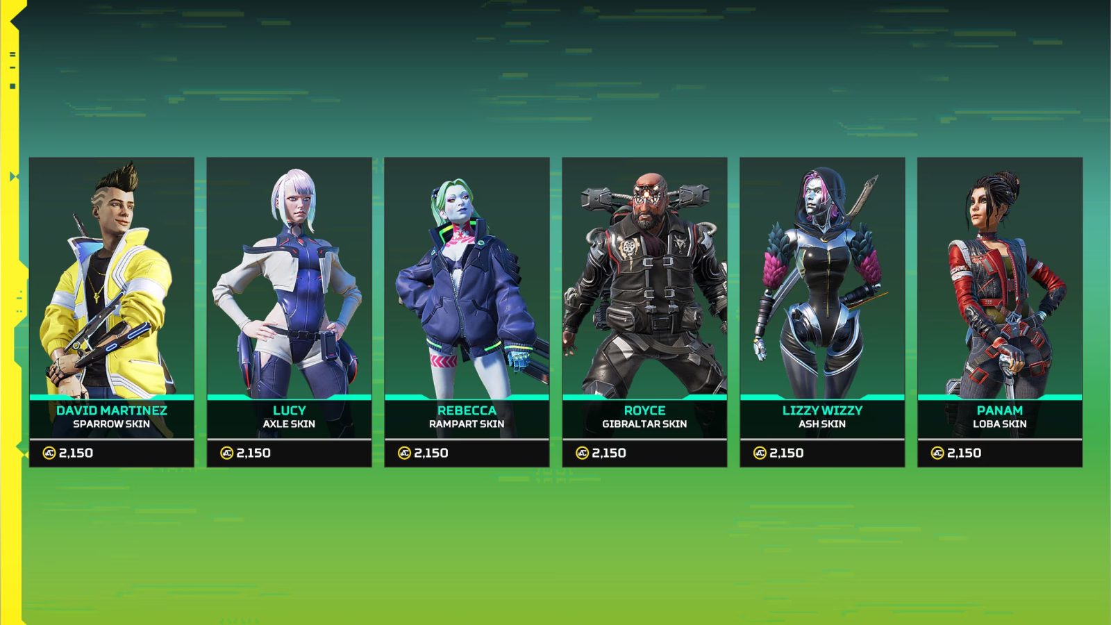 Apex Legends x Cyberpunk: Comienza el evento de colaboración 4 Cyberpunk