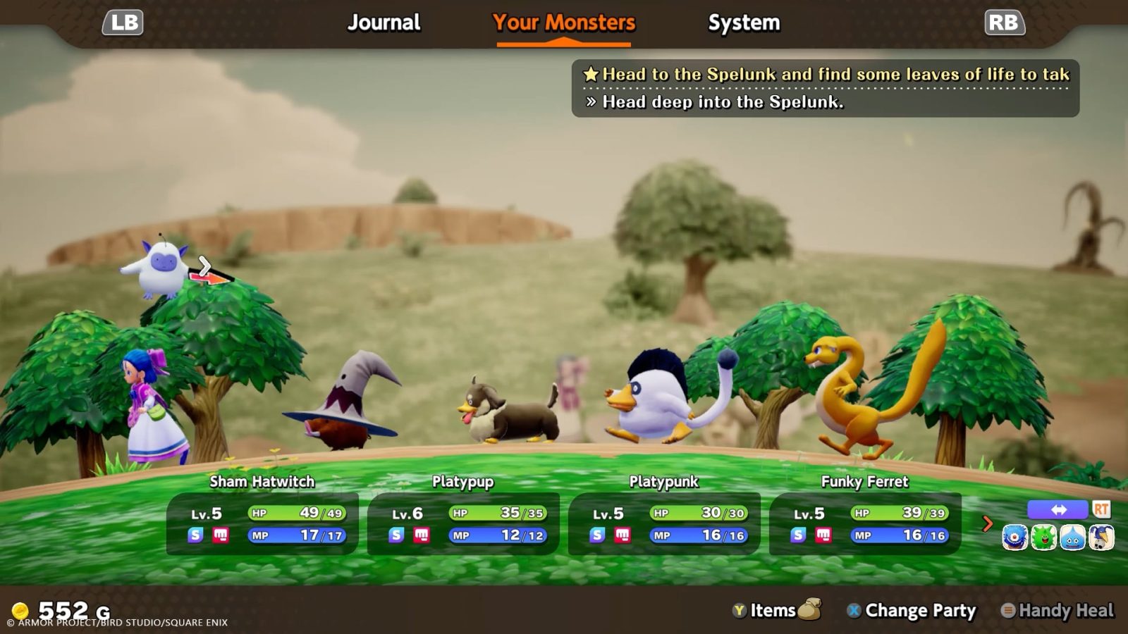 Square Enix detalla Dragon Quest Monsters: The Withered World 1 Dragon Quest Monsters
