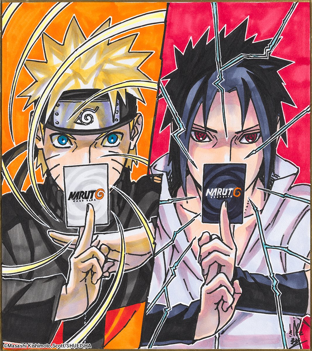 Naruto Game Card: Bandai revela las primeras cartas y reglas del juego