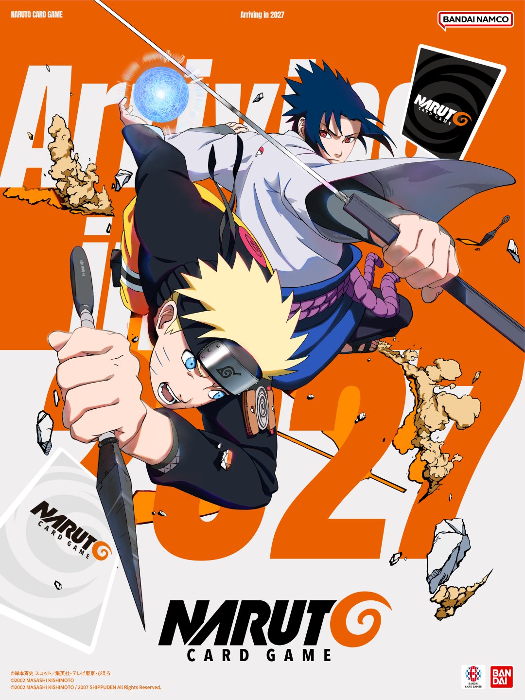 Naruto Game Card: Bandai revela las primeras cartas y reglas del juego 1 Naruto Game Card