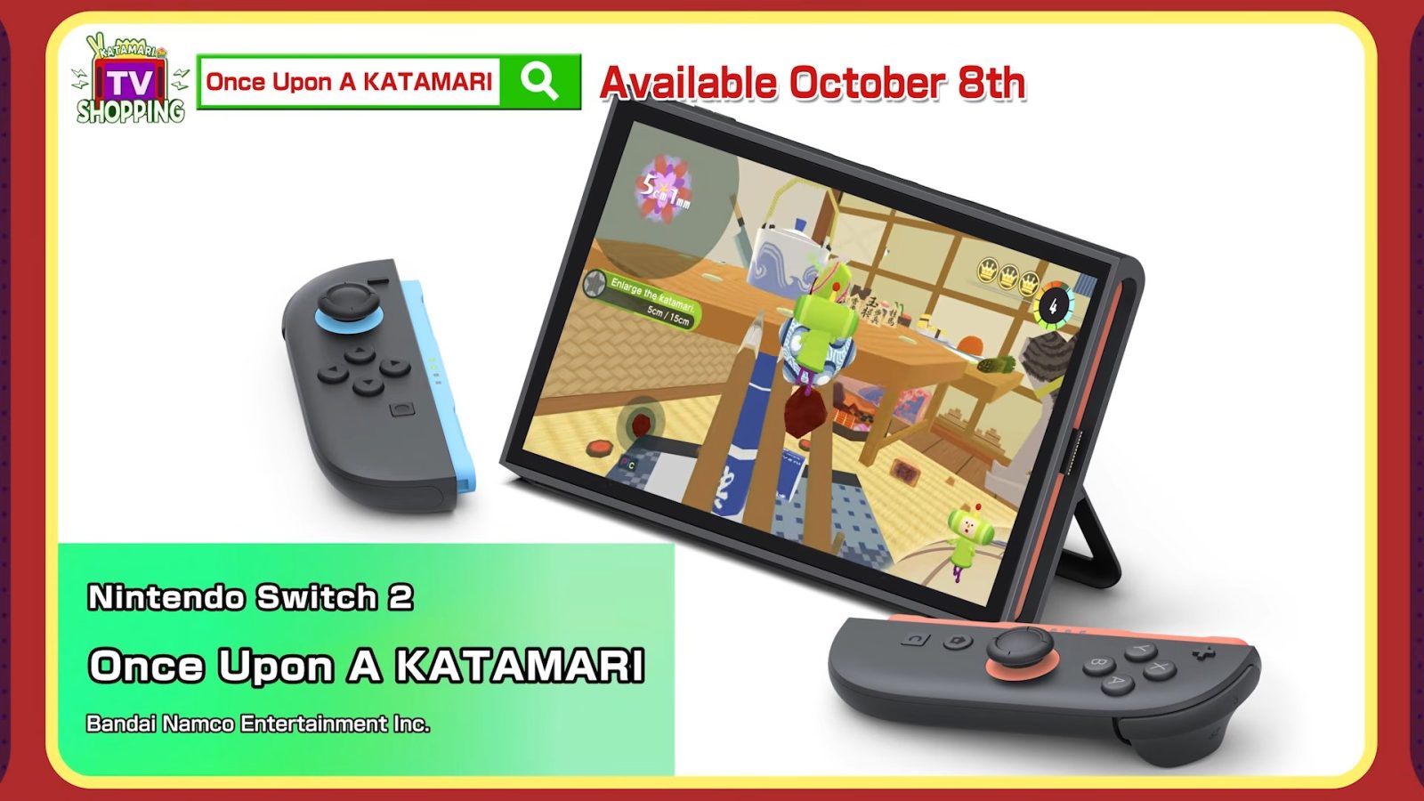 Once Upon A KATAMARI llega a Nintendo Switch 2 2