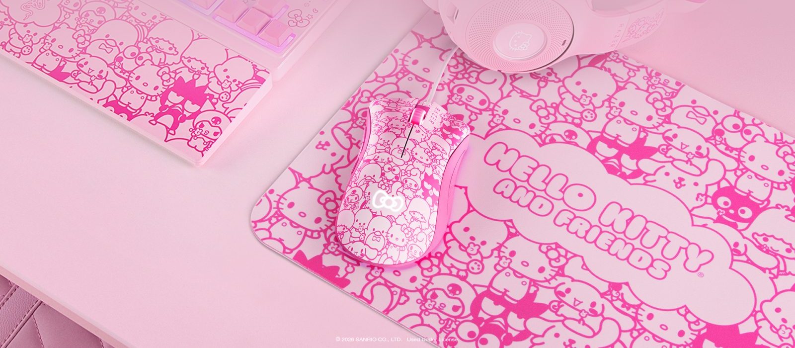 RAZER X Hello Kitty y Amigos tiene un nuevo accesorio para tu setup