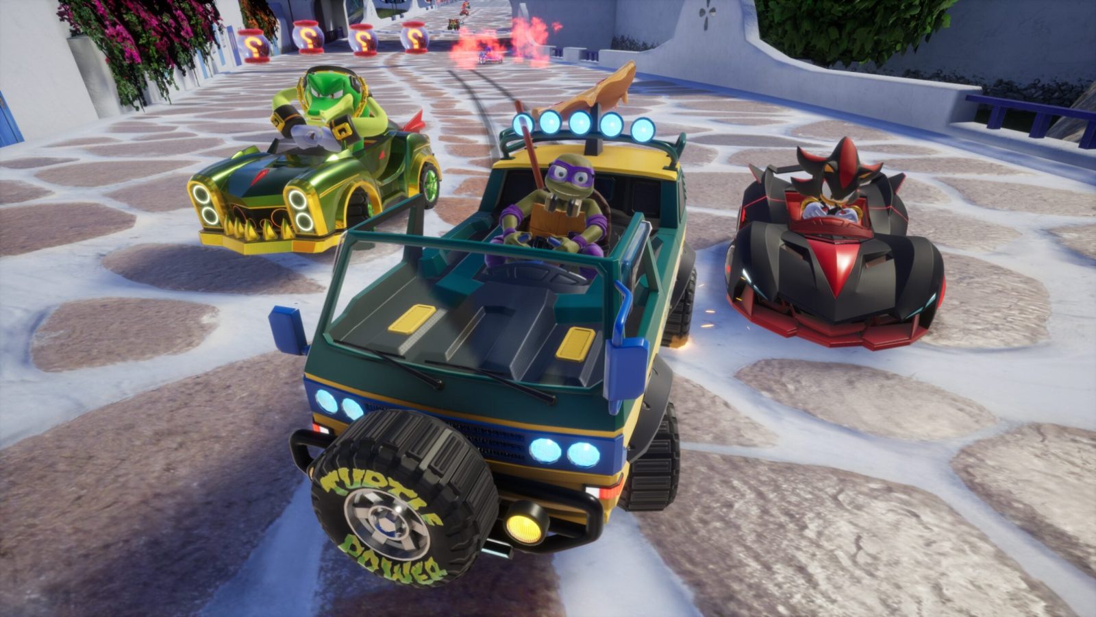 Las Tortugas Ninja se unen a Sonic Racing: CrossWorlds