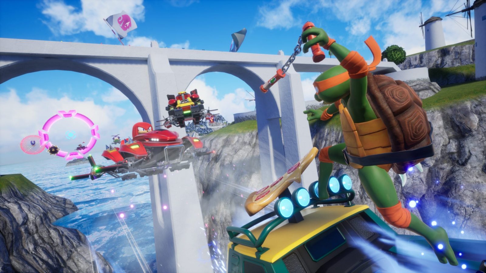 Las Tortugas Ninja se unen a Sonic Racing: CrossWorlds 3 Sonic Racing