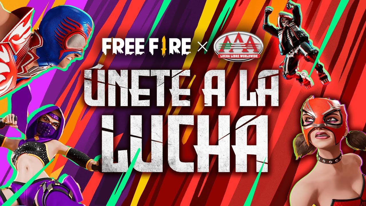 Free Fire celebra la lucha libre mexicana con el regreso de AAA y La Parka 1 Free Fire celebra la lucha libre mexicana con el regreso de AAA y La Parka 1