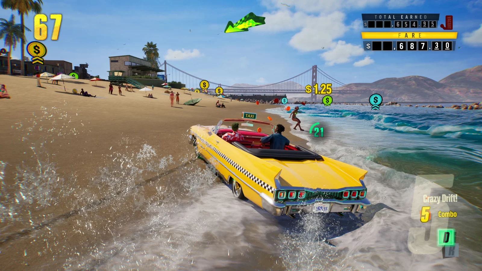 Crazy Taxi: World Tour: SEGA anuncia prueba de red multijugador 2 Crazy Taxi