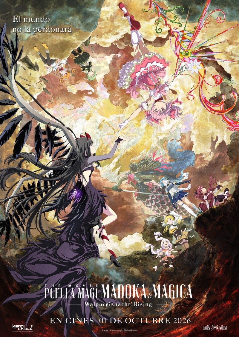 Madoka Magica: Rumbo a Walpurgisnacht Rising! Cinépolis reestrenará las 4 películas 3 madoka
