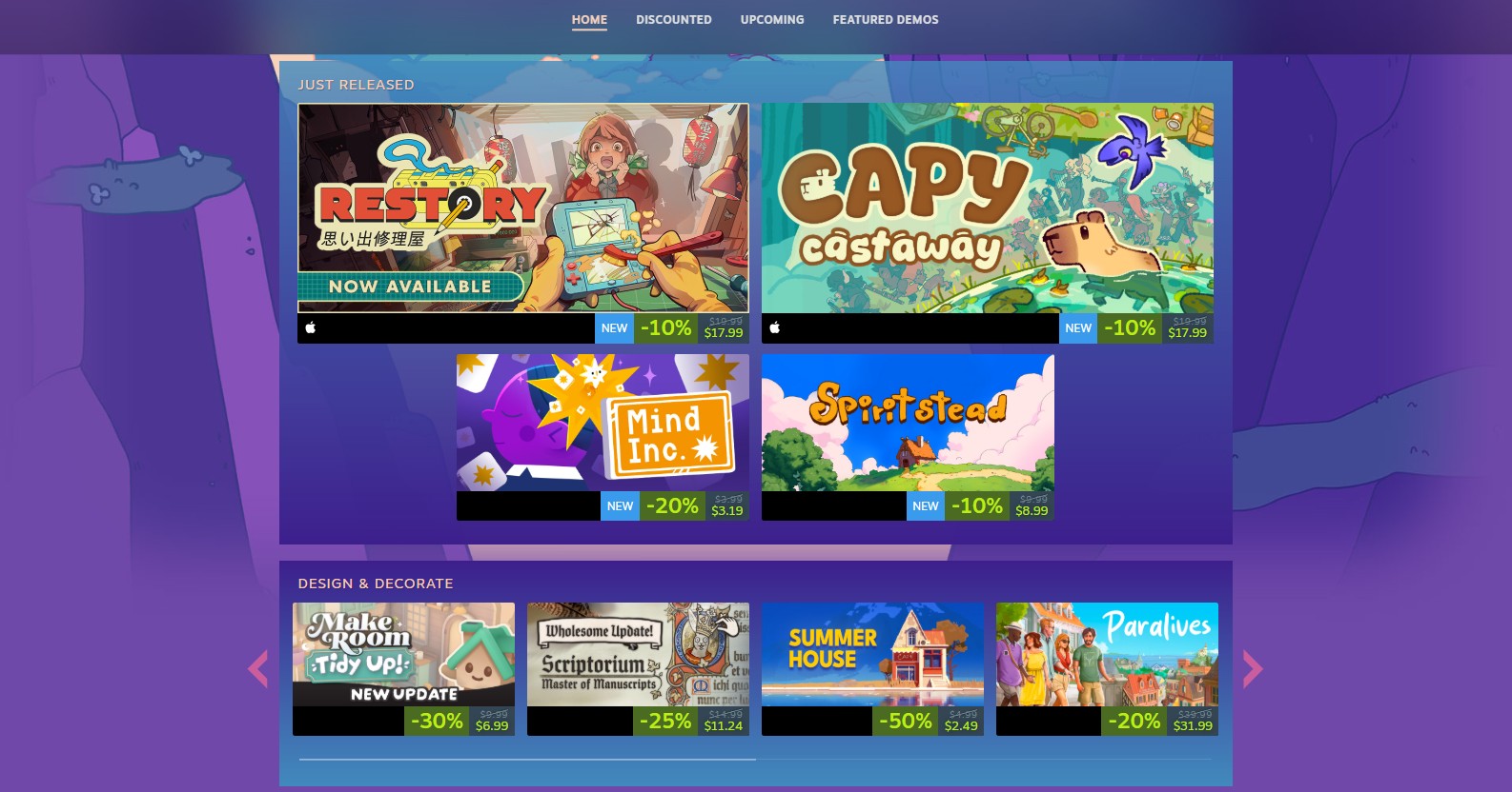 Wholesome Games Celebration regresa con más de 150 juegos en descuento 1 Wholesome Games Celebration regresa con más de 150 juegos en descuento 1
