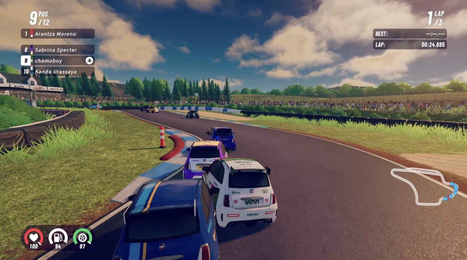 Reseña: iRacing Arcade: Kawaii, velocidad y diversión para todos (PS5) 5