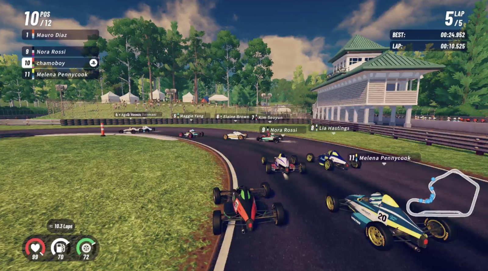 Reseña: iRacing Arcade: Kawaii, velocidad y diversión para todos (PS5) 29