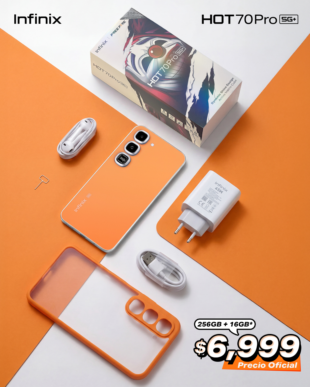Infinix Presenta el HOT 70 Pro 5G Free Fire Edition 6 Infinix Presenta el HOT 70 Pro 5G Free Fire Edition 5