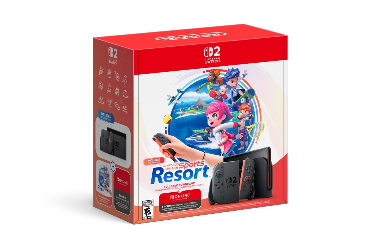 Nintendo Switch 2 estrena nuevos bundles con Mario Kart World y Sports Resort 3 Nintendo Switch 2 estrena nuevos bundles con Mario Kart World y Sports Resort 1