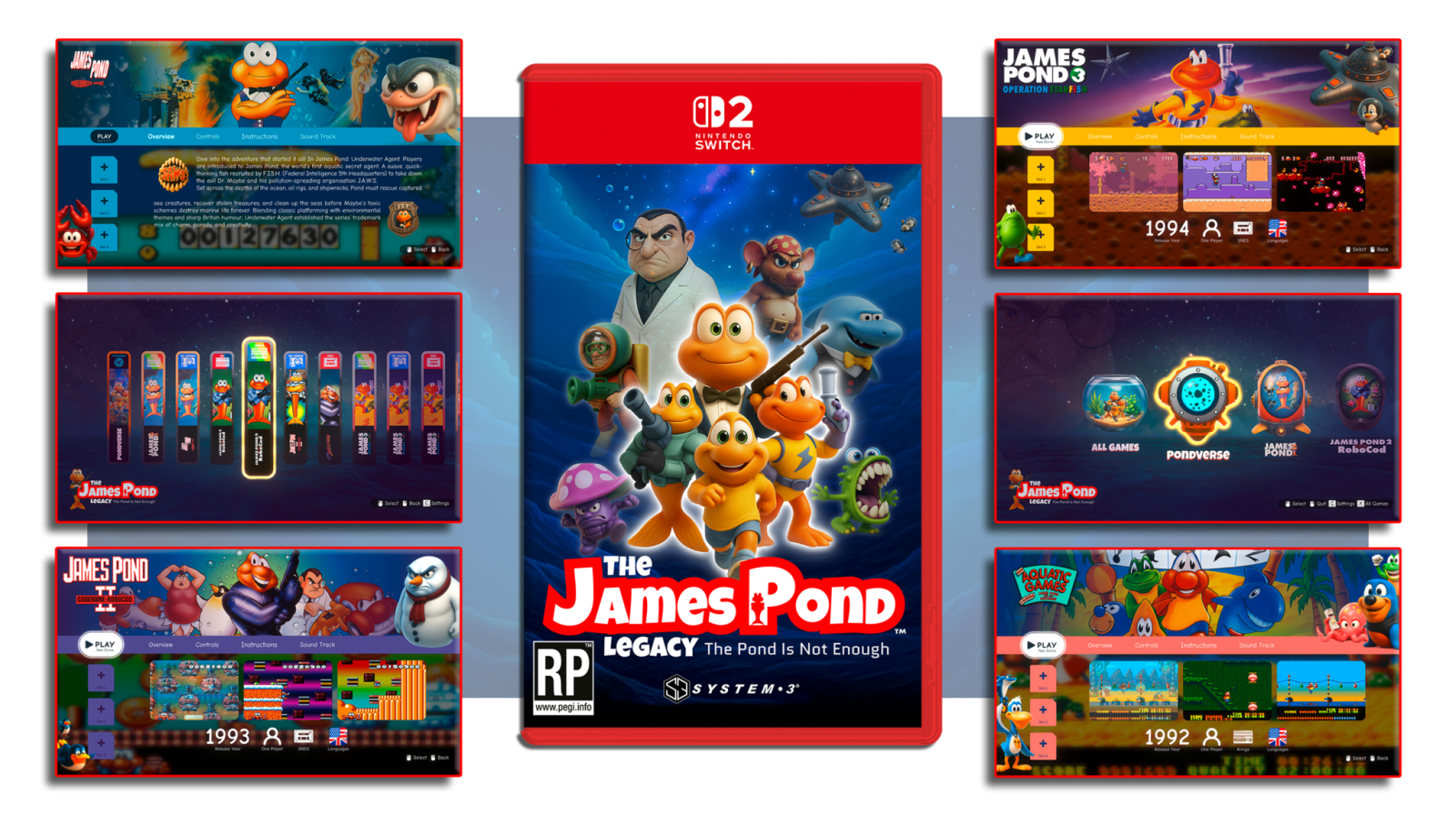 ¡El espía acuático regresa! Anuncian James Pond Legacy: The Pond is Not Enough para Switch 2 y PS5 1
