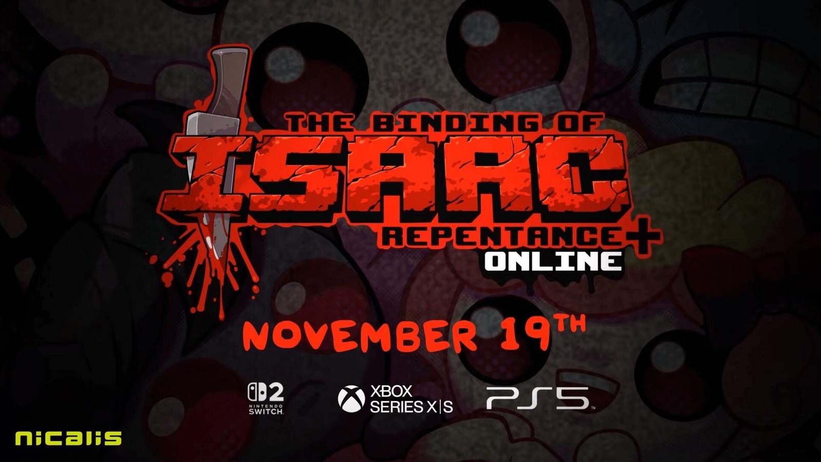 Nicalis anuncia 'The Binding of Isaac: Repentance+ Online' para consolas 1 Nicalis anuncia 'The Binding of Isaac: Repentance+ Online' para consolas 1