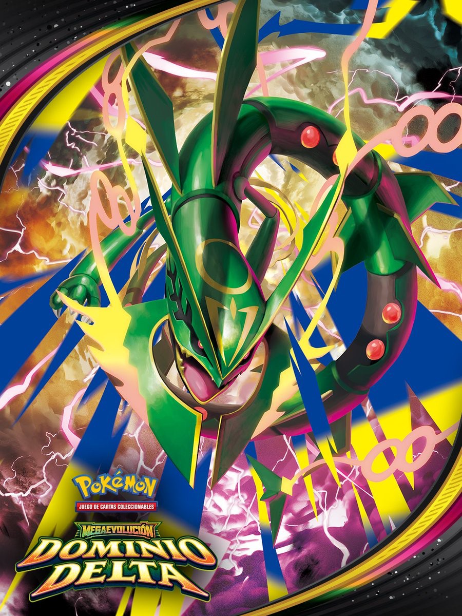 Pokémon: Mega-Rayquaza ex encabeza la expansión Megaevolución-Dominio Delta 1