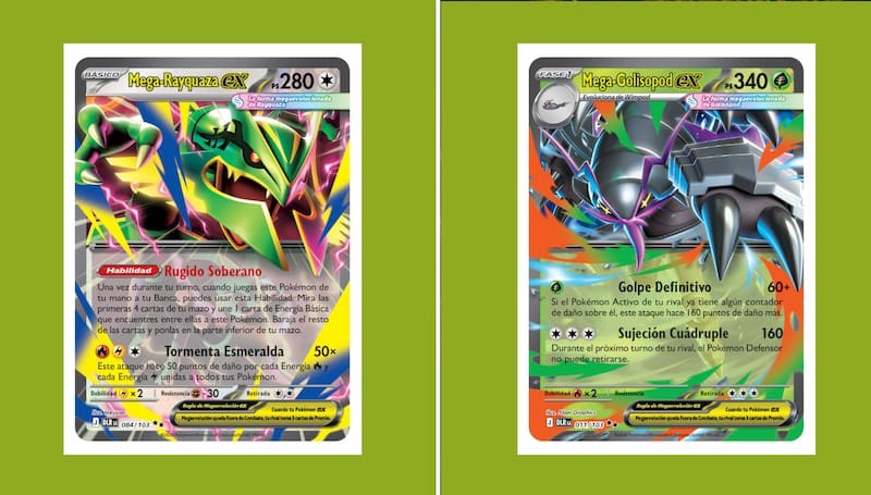 Pokémon: Mega-Rayquaza ex encabeza la expansión Megaevolución-Dominio Delta 2