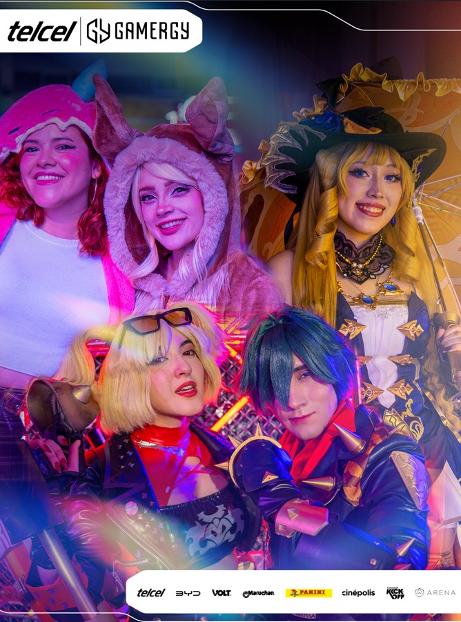 Los concursos de Cosplay no se quedan fuera de la Telcel Gamergy 2026 1 Gamergy