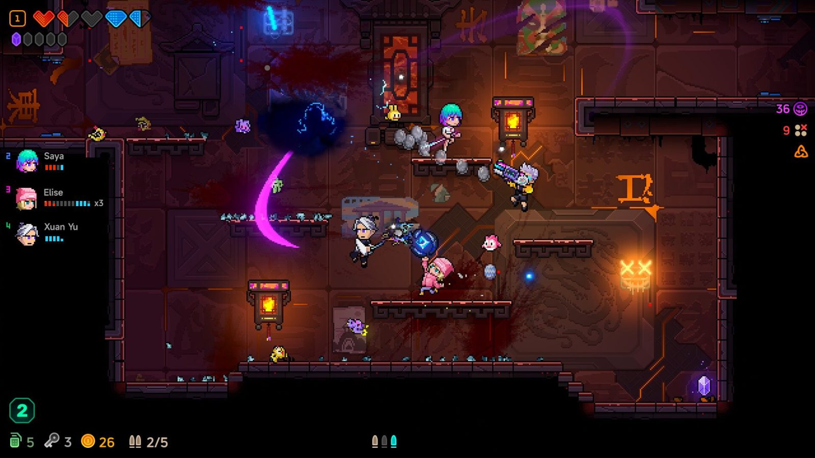 ¡Adiós al Early Access! Neon Abyss 2 confirma su versión 1.0 para consolas y Game Pass. 4 ¡Adiós al Early Access! Neon Abyss 2 confirma su versión 1.0 para consolas y Game Pass. 4