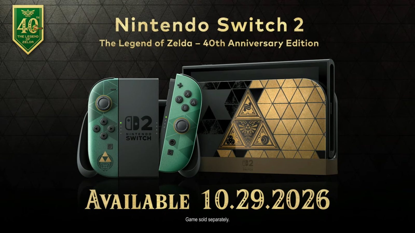 ¡Si hay Nintendo Switch 2 edición The Legend of Zelda! 1 The Legend of Zelda Ns2