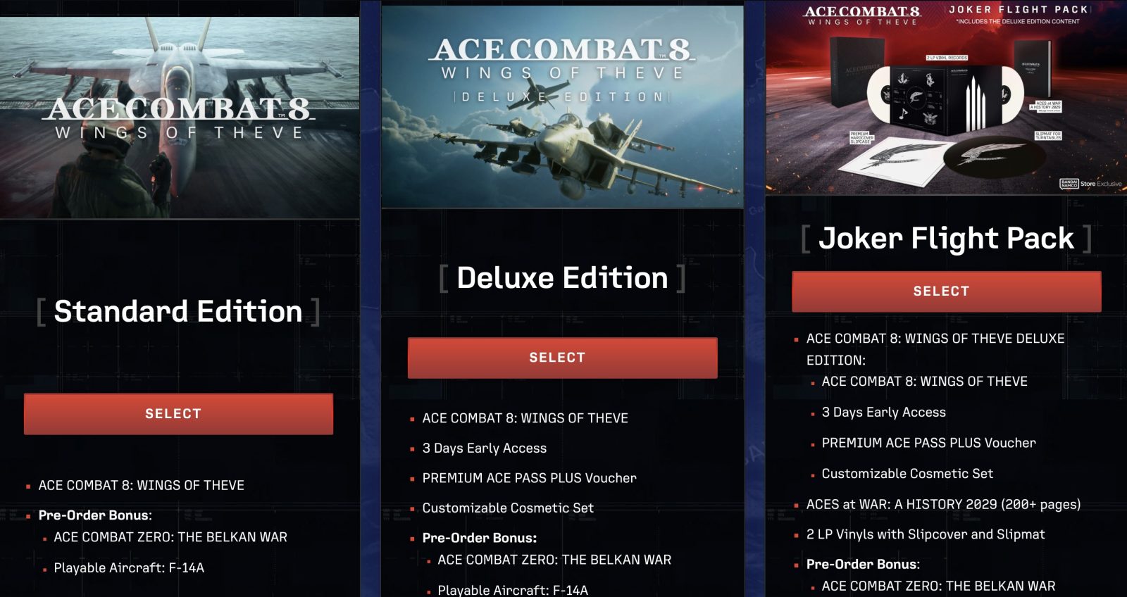 Ace Combat 8 presenta los detalles de Ace Combat Online 2 ACE COMBAT 8