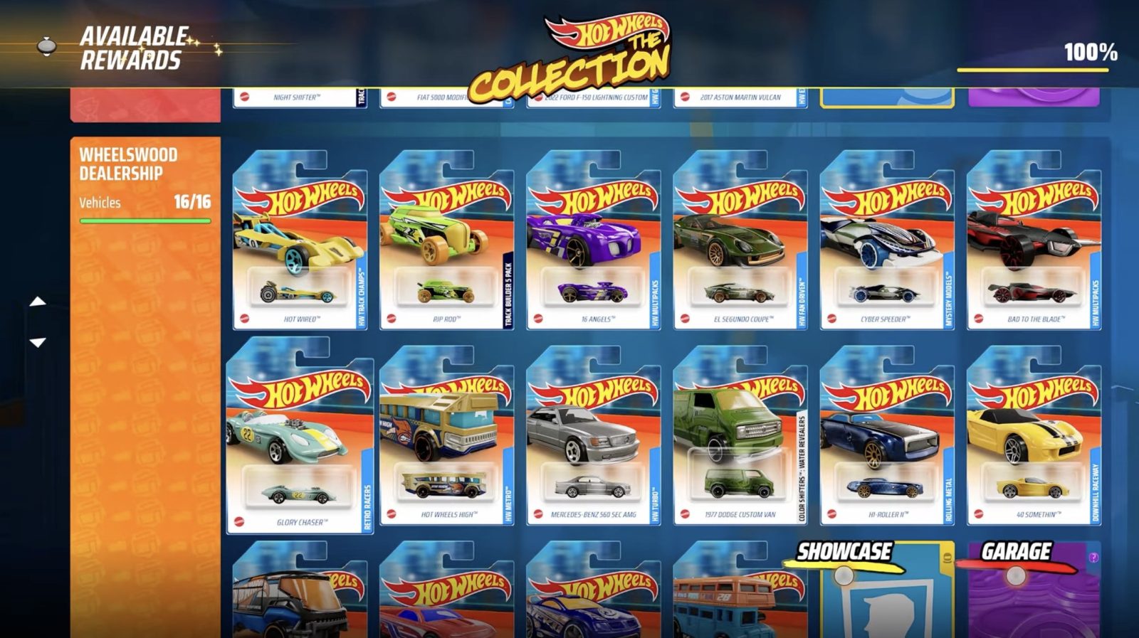 HOT WHEELS INFINITE RUSH