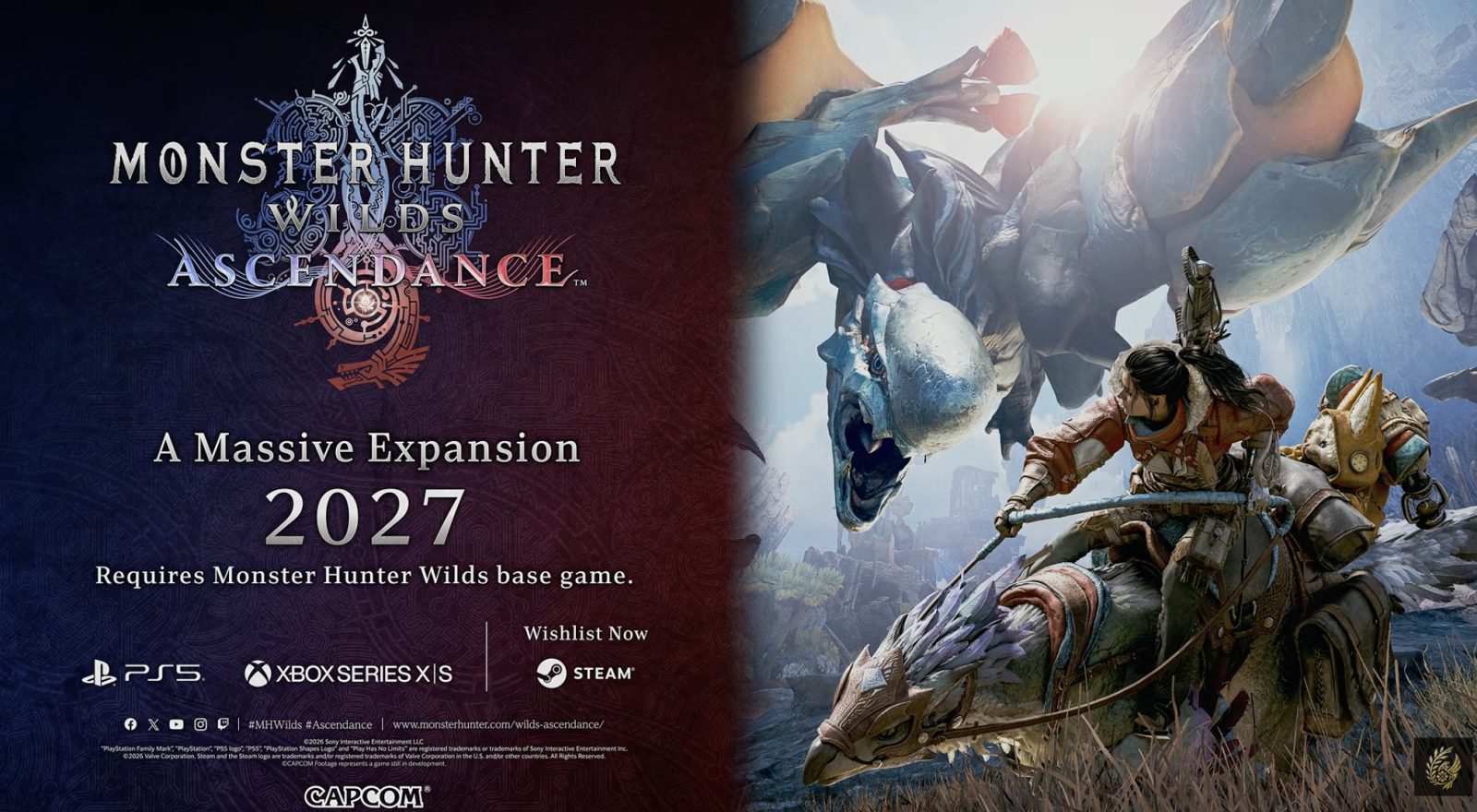 Monster Hunter Wilds: Ascendance muestra las mejoras del Martillo, Espadas Dobles y Ballesta Ligera 1 Monster Hunter Wilds: Ascendance muestra las mejoras del Martillo, Espadas Dobles y Ballesta Ligera 1