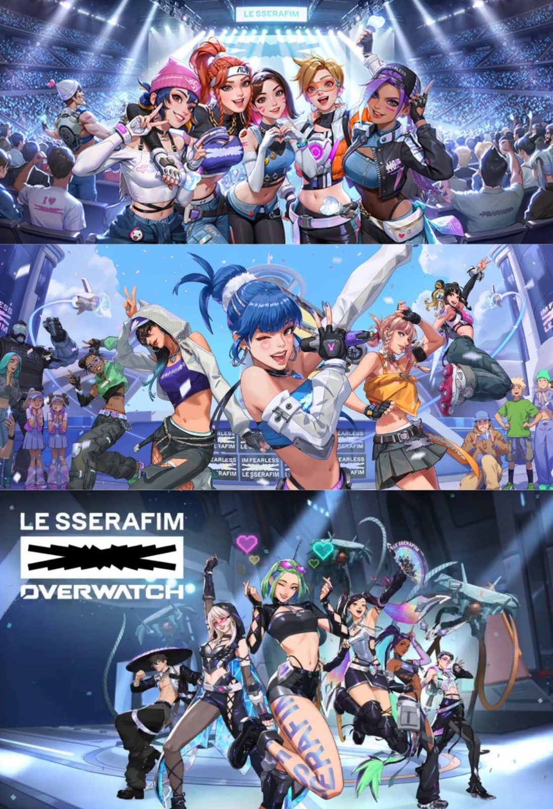 Analisis: Overwatch x LE SSERAFIM 1 Overwatch x LE SSERAFIM