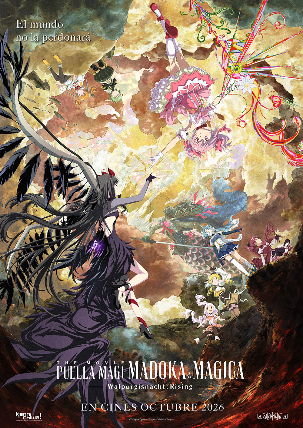 Puella Magi Madoka Magica: Walpurgisnacht Rising llega a los cines de México y LATAM