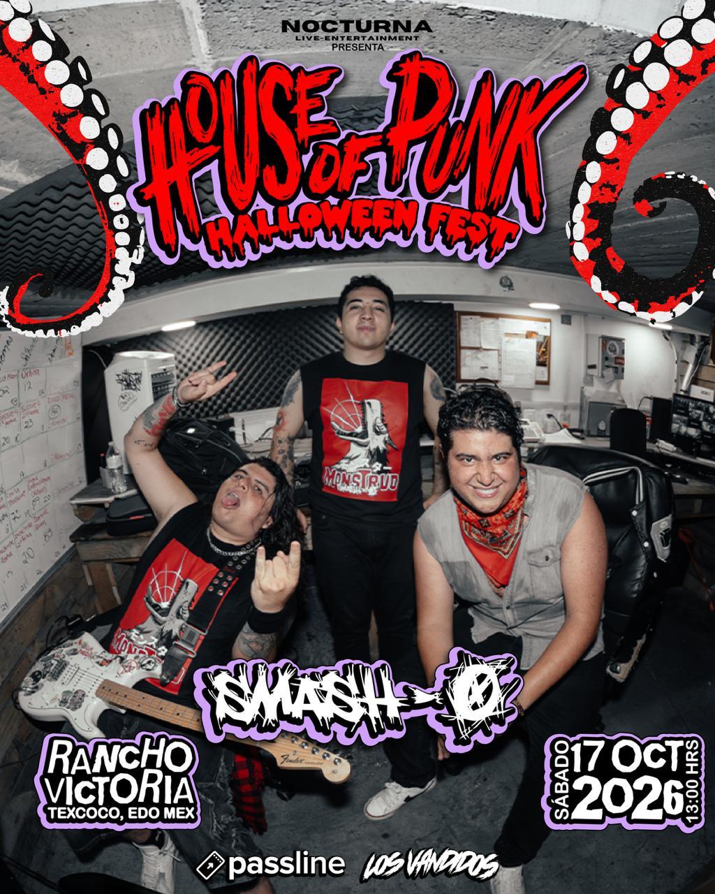 House Of Punk llegá a Texcoco en este Halloween 2