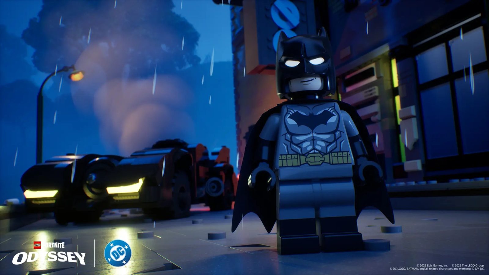 LEGO Fortnite Odyssey presenta el evento «Knight Shift» con Batman