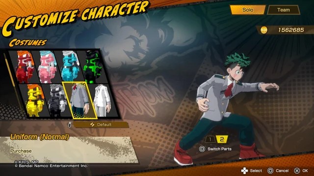 My Hero Academia: All’s Justice: Izuku Midoriya Overlay Full Style llega como DLC 2 My Hero Academia: All’s Justice: Izuku Midoriya Overlay Full Style llega como DLC 1