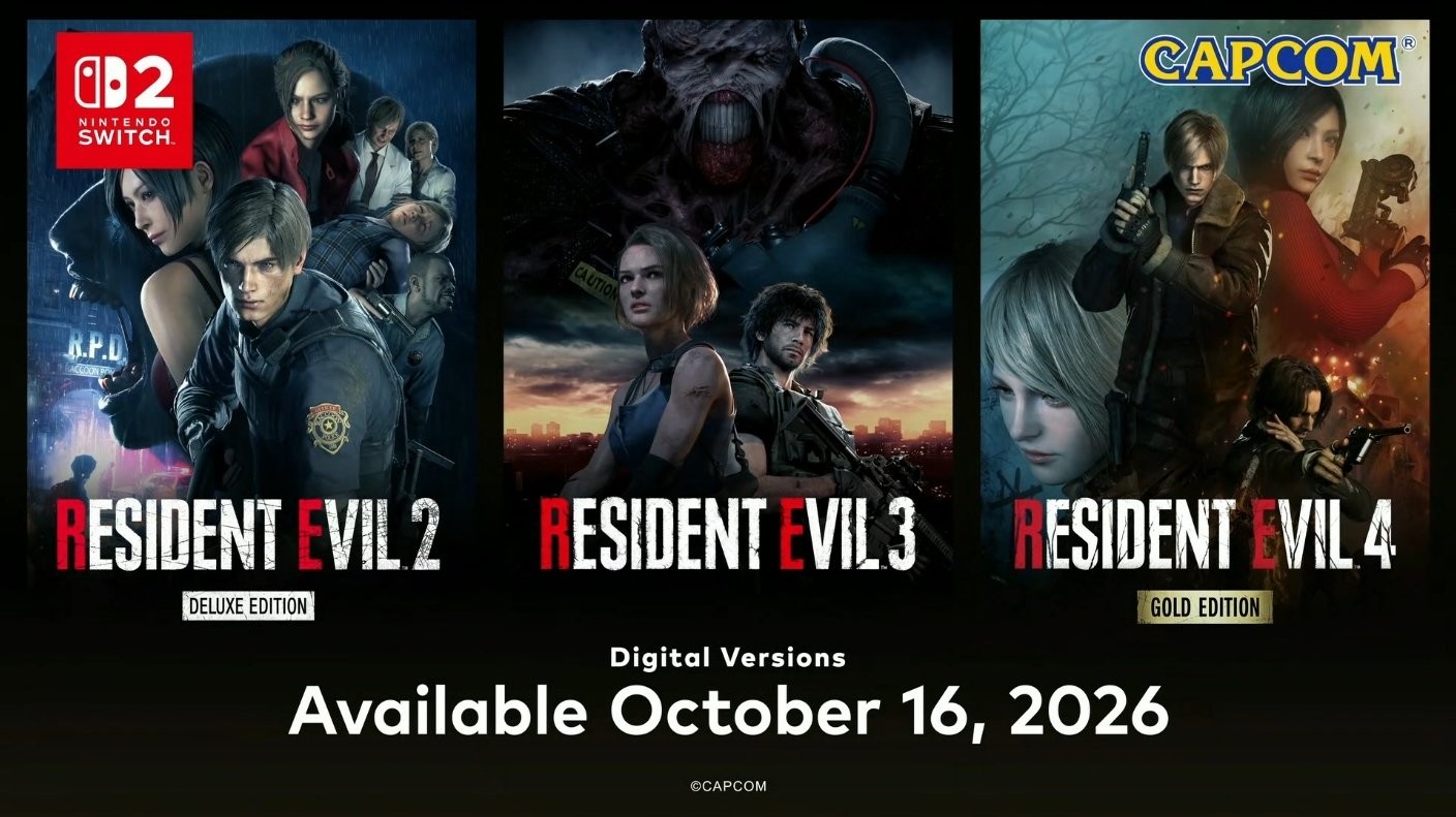 Nintendo Direct: ¡Los remakes de Resident Evil 2, 3 y 4 llegan a Switch 2! 1