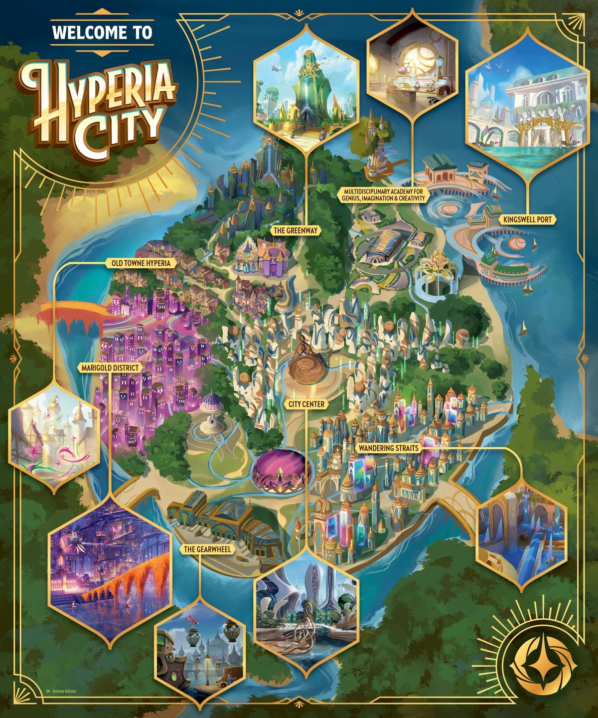 Disney Lorcana: Hyperia City Lanzamiento 1 Disney Lorcana: Hyperia City Lanzamiento 1
