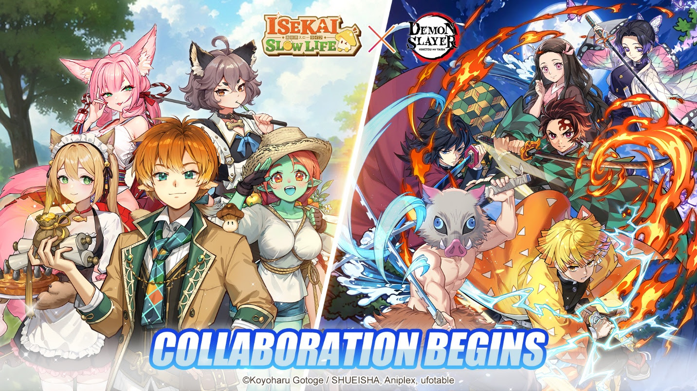 Isekai: Slow Life x Demon Slayer: conoce este evento colaboración 2 Demon Slayer
