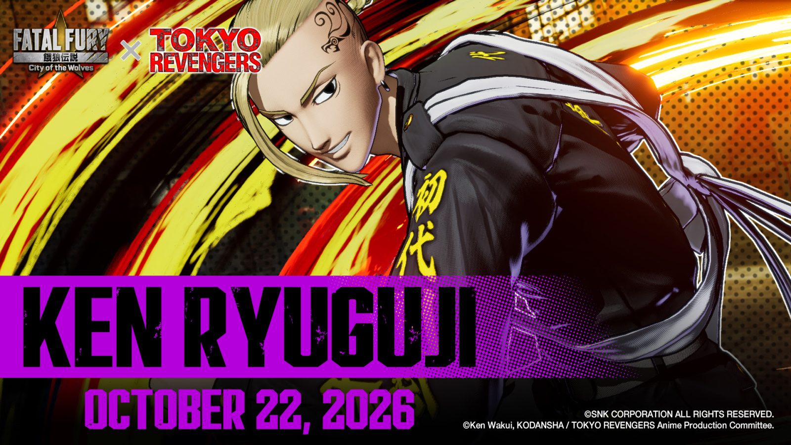Tokyo Revengers se unen a FATAL FURY: City of the Wolves 4 Tokyo Revengers