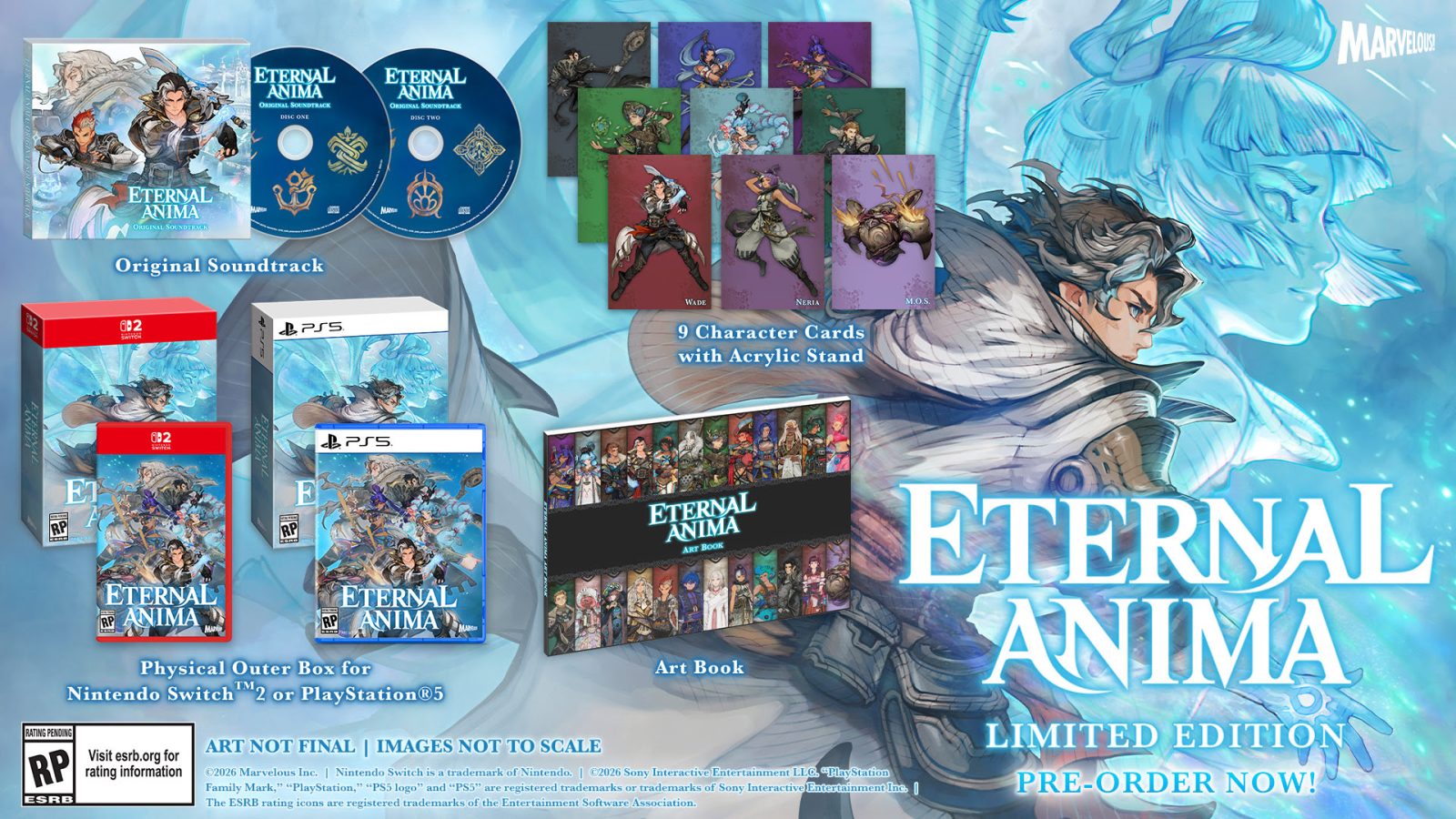 Nintendo Direct: Eternal Anima es presentado por Marvelous 5 Eternal Anima