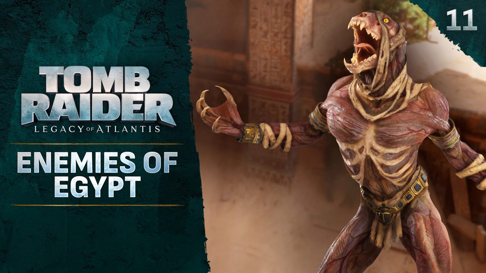 Tomb Raider: Legacy of Atlantis revela a las aterradoras Momias Gato 1 Tomb Raider: Legacy of Atlantis