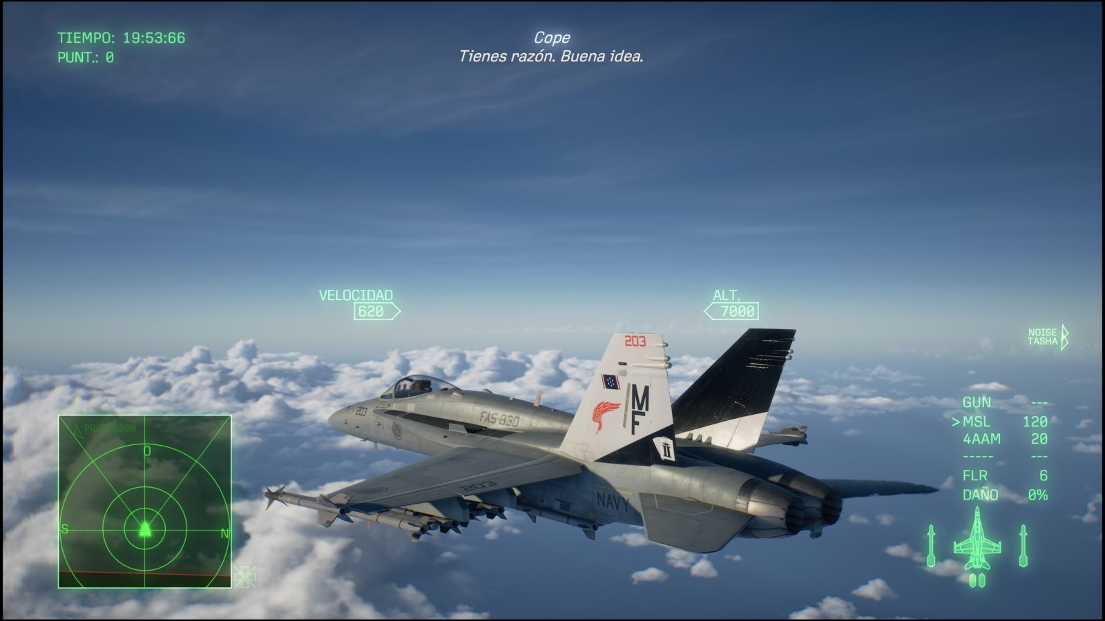 Reseña de Ace Combat 8: Wings of the Theve, la gloria eterna en los cielos 7 Reseña de Ace Combat 8: Wings of the Theve, la gloria eterna en los cielos 6