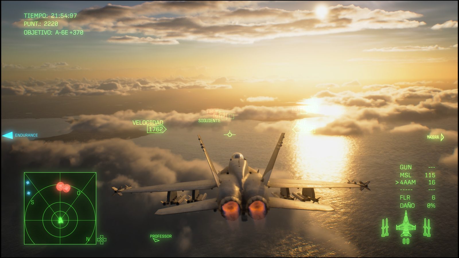 Reseña de Ace Combat 8: Wings of the Theve, la gloria eterna en los cielos 4 Reseña de Ace Combat 8: Wings of the Theve, la gloria eterna en los cielos 3