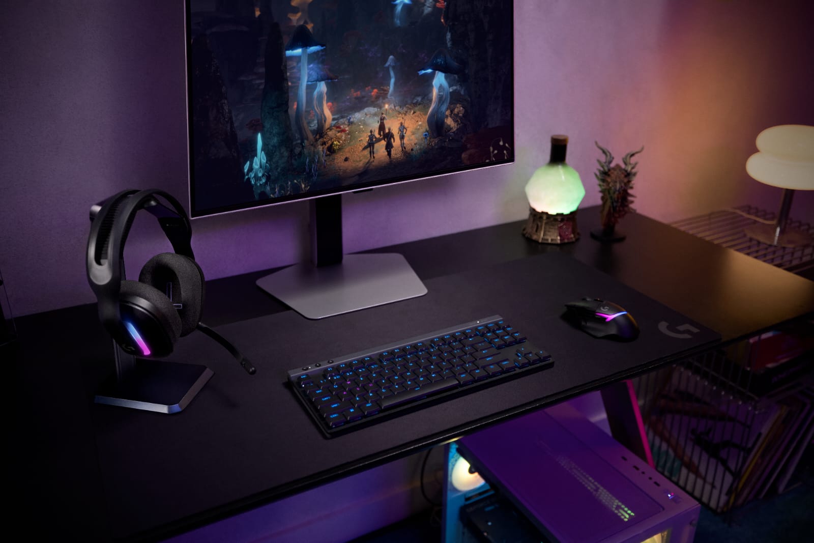 Dale un toque spooky a tu setup con Logitech G 1