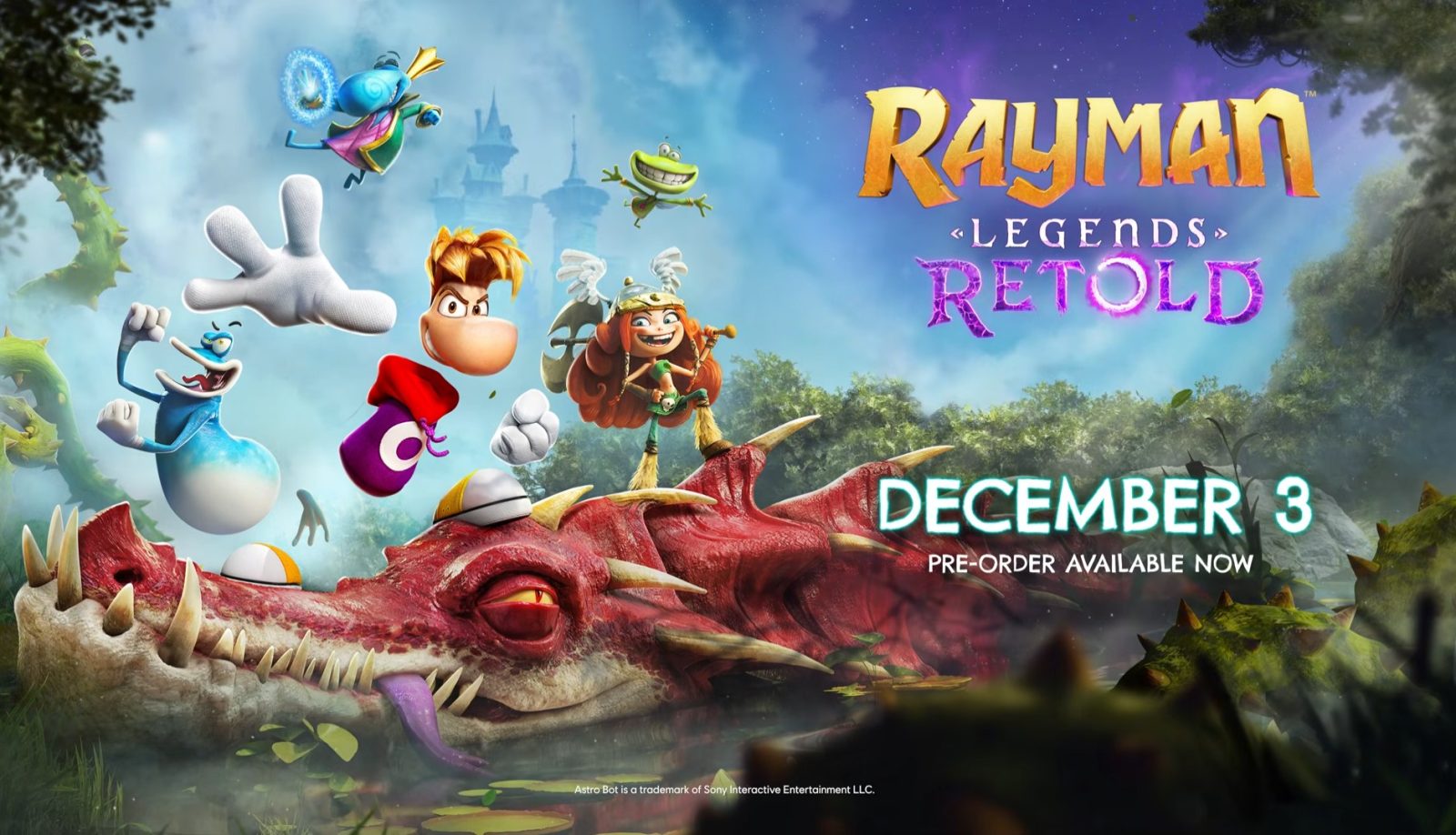 Rayman Legends Retold se viste de gala con un nuevo traje de Astro Bot 3 Rayman Legends Retold se viste de gala con un nuevo traje de Astro Bot 3